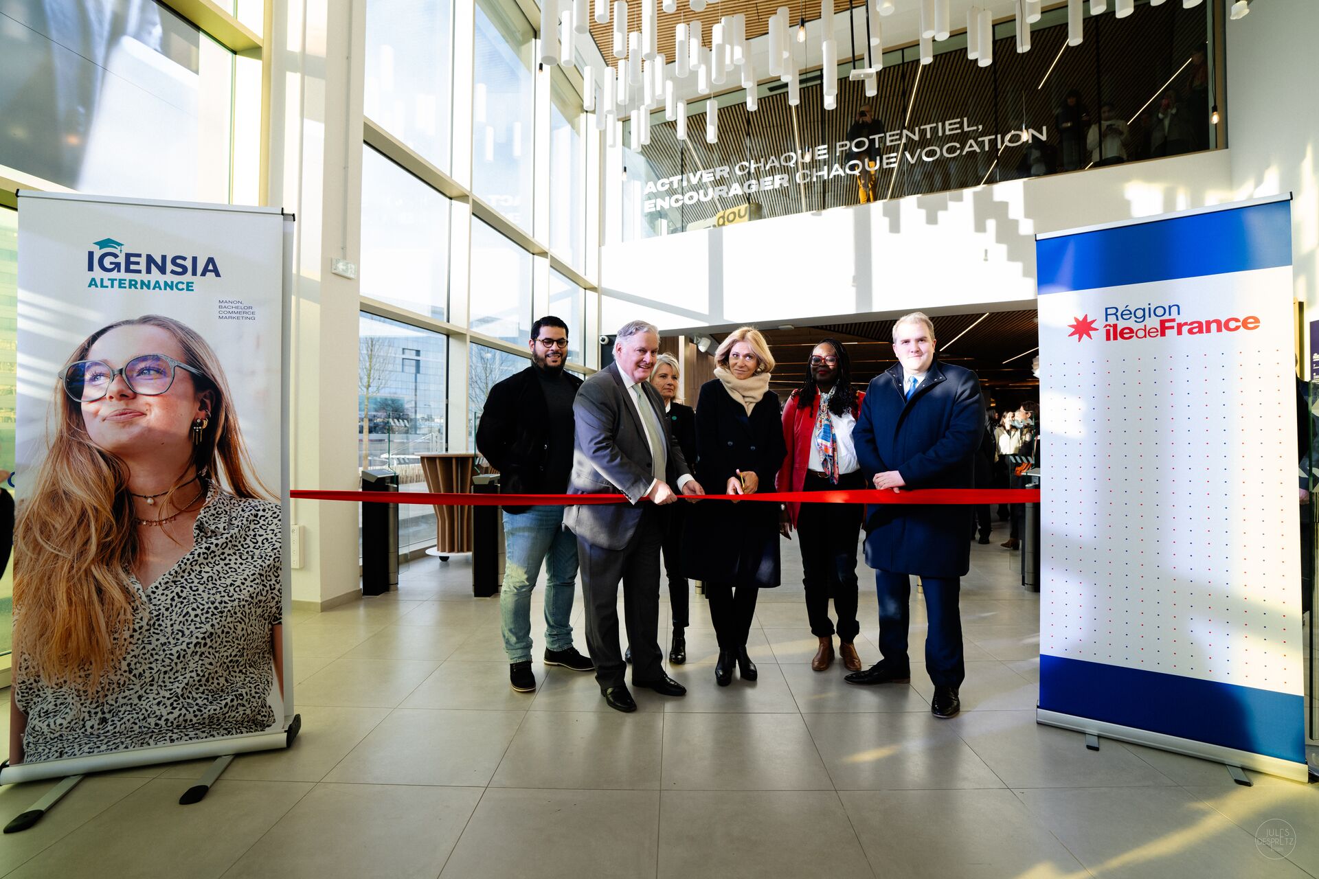 Inauguration campus de Nanterre