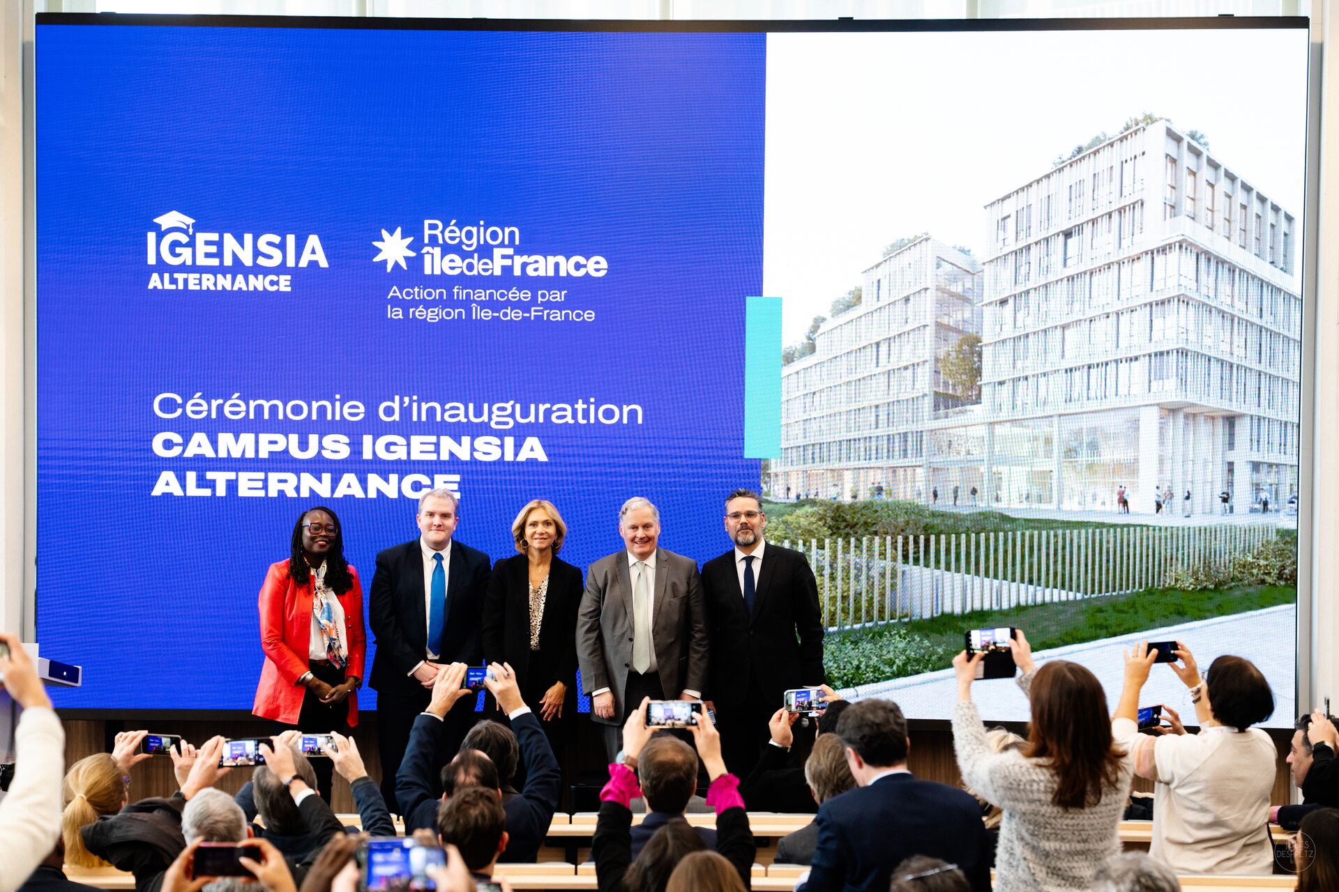 Inauguration campus de Nanterre